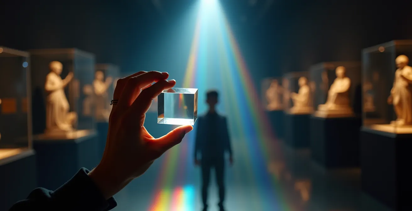 Tiener gebruikt AR-app om historische artefacten tot leven te brengen in Brussels museum