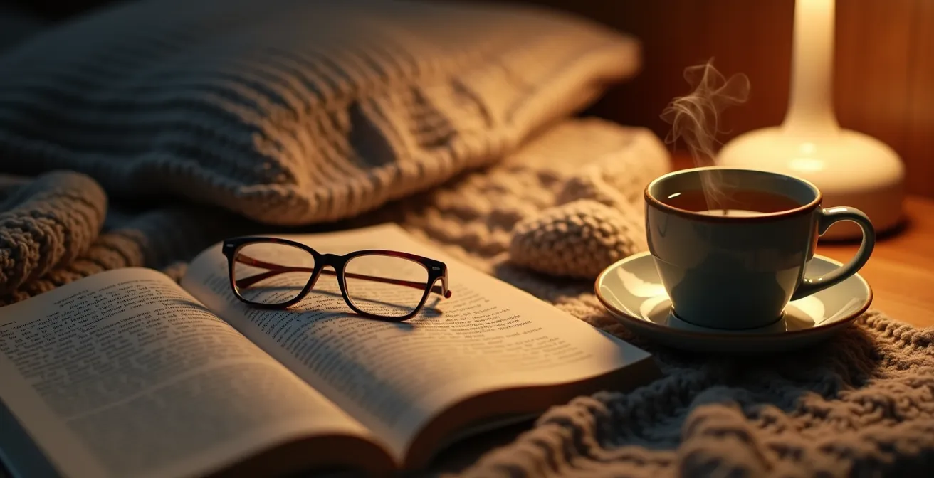 Ontspannende avondroutine zonder digitale apparaten